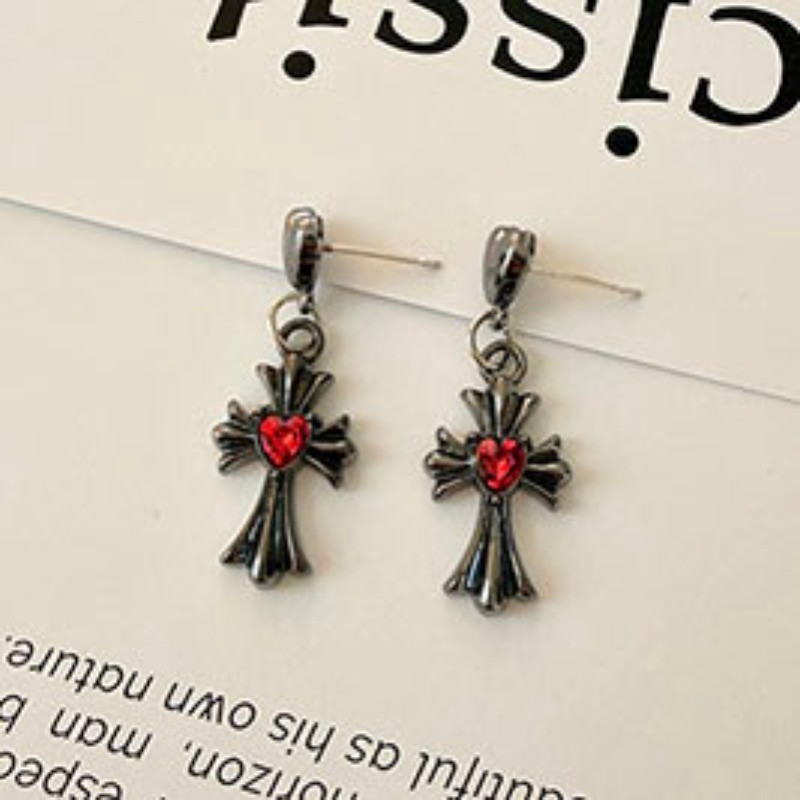 Bông tai nữ màu đen thiết kế Hàn Quốc, tinh tế và thanh lịch