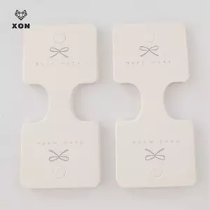 Set 50 Thẻ Đóng Gói Trang Sức DIY cho Vòng Cổ, Vòng Tay và Dây Tóc với Chức Năng Hiển Thị Giá Đỡ Tone Sur Tone [Mina]