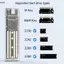 Box Ổ Cứng M.2 NVMe NGFF Hộp Đựng Ổ Cứng SSD Trong Suốt Type C 10Gbps Tốc Độ Cao Dual Protocol