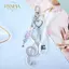 PNPIA- Móc Khóa Nơ Đơn Giản Túi Sáng Tạo Mặt Dây Chuyền Thích Hợp Cho Những Người Hâm Mộ Âm Nhạc Hiện Nay Tinh Tế Bapa Phụ Kiện Trang Trí