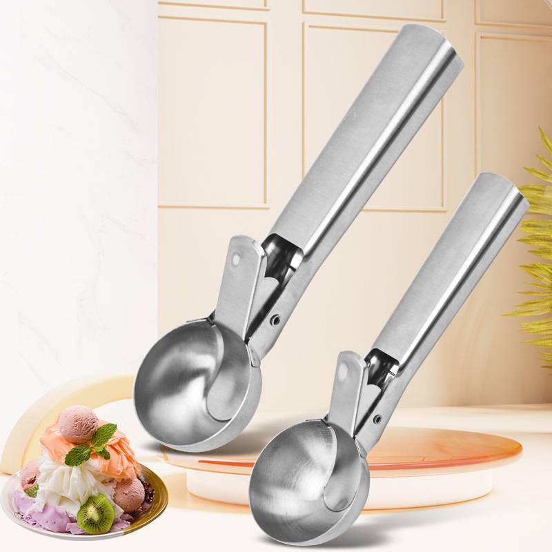 AN.MART Muỗng Kem Inox Máy Đào Kem Trái Cây Chống Dính Máy Làm Quả Bóng Dưa Hấu Dụng Cụ Thìa Kem VN