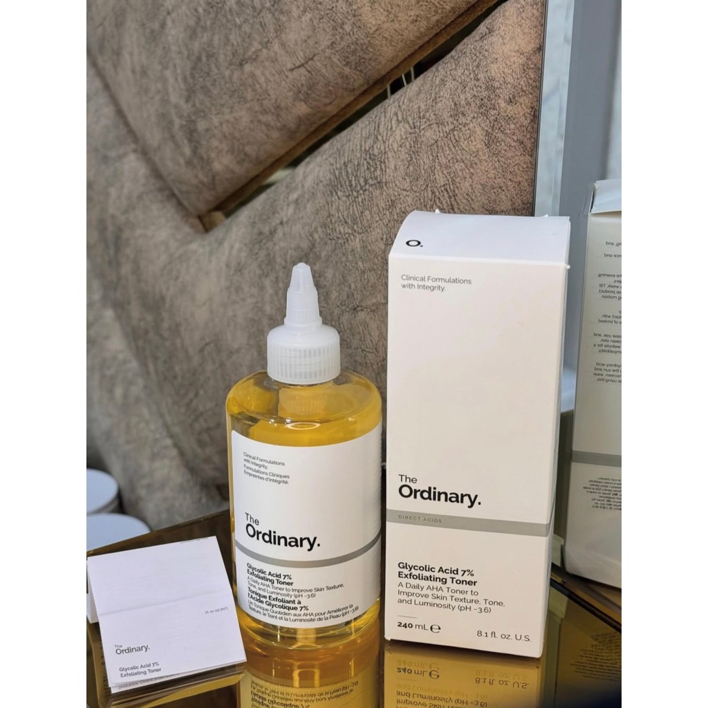 [Chính Hãng] The Ordinary Glycolic Acid 7% Toner 240ml | Giảm Mụn, Kiểm Soát Dầu, Mịn Da