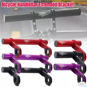 Giá đỡ xe đạp BRARAA, Giá đỡ mở rộng tay lái 10 / 20 / 30cm tiết kiệm không gian, Lắp đặt dễ dàng Giá đỡ đèn hợp kim nhôm chống rỉ đa chức năng Xe đạp đường núi