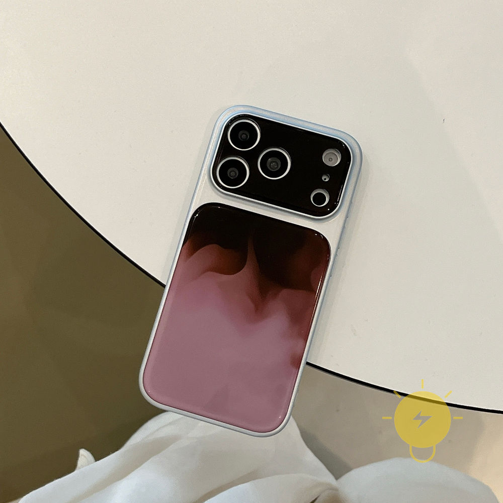 Phone Case For iPhone 17 Pro Max 16 15 14 Acrylic TPU Coffee Hard Aesthetic Korean Cute