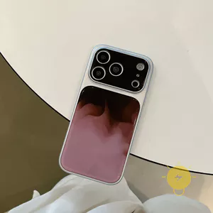 Phone Case For iPhone 17 Pro Max 16 15 14 Acrylic TPU Coffee Hard Aesthetic Korean Cute