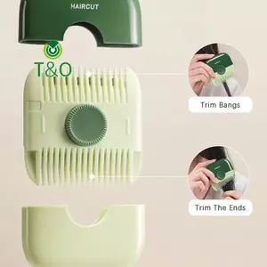 Tông đơ và lược cắt tóc 2 trong 1 đa chức năng dành cho bé gái Dụng cụ cắt tóc chuyên nghiệp dành cho tóc mỏng và lông [mới]