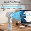 Quạt phun tạo độ ẩm Mini YRBWD, với dụng cụ làm mát tạo độ ẩm Quạt phun nước cầm tay, Quạt cầm tay có thể sạc lại USB di động mùa hè