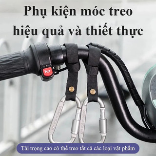 Móc khóa xe máy bằng nhôm chắc chắn, bền bỉ và không cần khoan đục. Có sẵn màu bạc, đen và đỏ