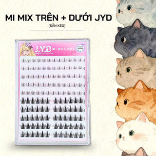 Mi Giả Tự Dính Mix Trên Dưới Mi Mắt Tự Nhiên Có Sẵn Keo Dễ Dán Dễ Đẹp Nhiều Kiểu Mi