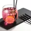 Luckyew 500 Chiếc Ống Hút Cotail Dùng Một Lần 21 / 13cm Bla Dài Ngắn Tiệc Cưới Supplie TQ