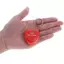 Mini Bảo Vệ Mặt nạ CPR Miệng Móc Khóa Cứu Hộ Trong Hộp Trái Tim Mặt nạ Sơ Cứu Mới