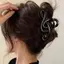 Mobius Strip Shape Da Báo Vuốt Tóc Kẹp Nhạc Lớn Ghi Chú Kẹp Tóc Thời Trang Giữ Mạnh Quà Tặng Cho Thi Tóc Mới