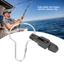 NICOLOO 2 Chiếc Kẹp Phát Hành Dòng Downrigger, Kẹp Phát Hành Chụp Câu Cá Nhẹ 12 * 4cm, Di Động Có Vòng Câu Cá Downrigger Phát Hành Kẹp Câu Cá Ngoài khơi