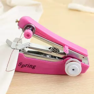 Toàn Bộ Cửa Hàng Khuyến Mãi Mini Hướng Dẫn Sử Dụng Máy May Mini Hộ Gia Đình Di Động Túi Nhỏ Cầm Tay Dễ Dàng Ăn Dày Khóa Quần Edge Máy May