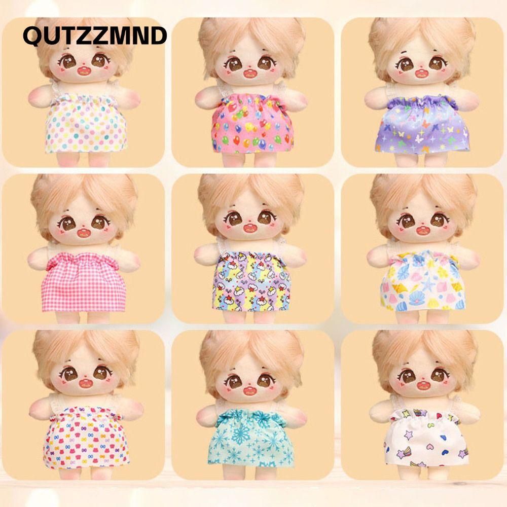 QUTZZMND Búp Bê Quần Áo Đáng Yêu, Phụ Kiện Đầm Công Chúa Dễ Thương, Trang Trí Quần Áo 20 Kiểu Váy Thời Trang Váy Cho Búp Bê Cotton 20cm / Búp Bê Thần Tượng EXO