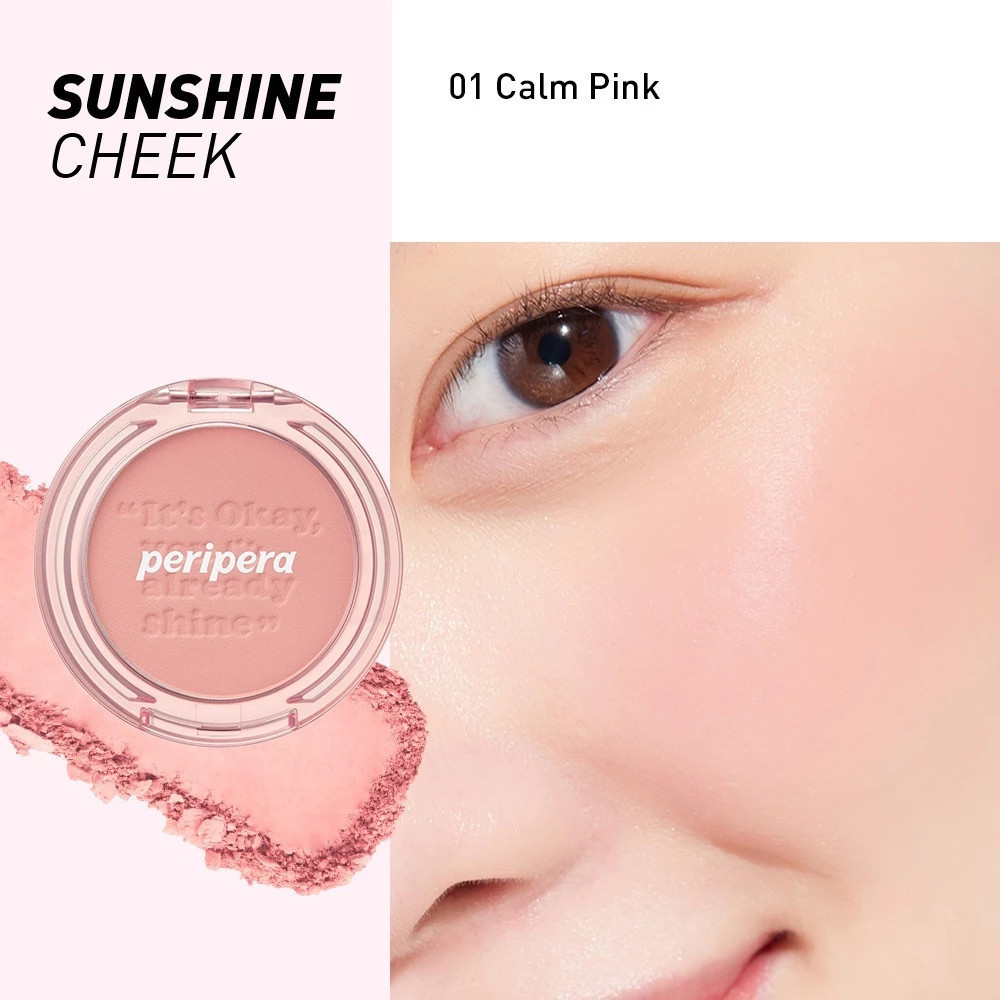 Peripera Cheek Blusher – Phấn Má Tươi Sáng, Mềm Mịn & Dễ Tán
