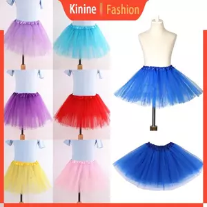 KIN Váy Ba Lê Châu Âu Cho Bé Gái Lưới Tutu Tulle Dance Khiêu Vũ Trẻ Em