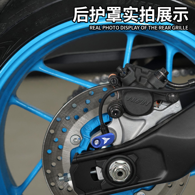 Dành Cho Xe Yamaha MT-03 MT-07 MT-09 MT-10 Trước & Sau ABS Cảm Biến Bảo Vệ Xe Máy Vỏ Bảo Vệ