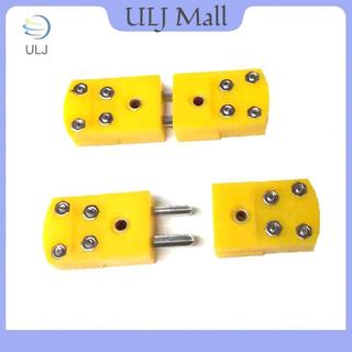 ULJ 5 Cái K Loại Đầu Nối Nam / Nữ Cắm Cảm Biến Nhiệt Độ Cặp Nhiệt Điện.