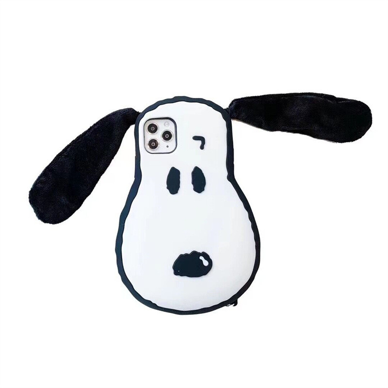 Phim hoạt hình dễ thương Snoopy Ears iPhone14plus Apple 11 Thích hợp cho vỏ điện thoại 12 / 13pro max 2025.12.9