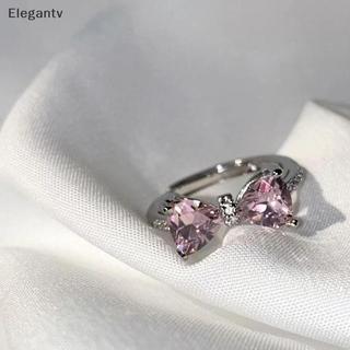 Nhẫn Nơ Pha Lê Zircon Điều Chỉnh Kích Cỡ - Quà Tặng Thời Trang Cho Nữ
