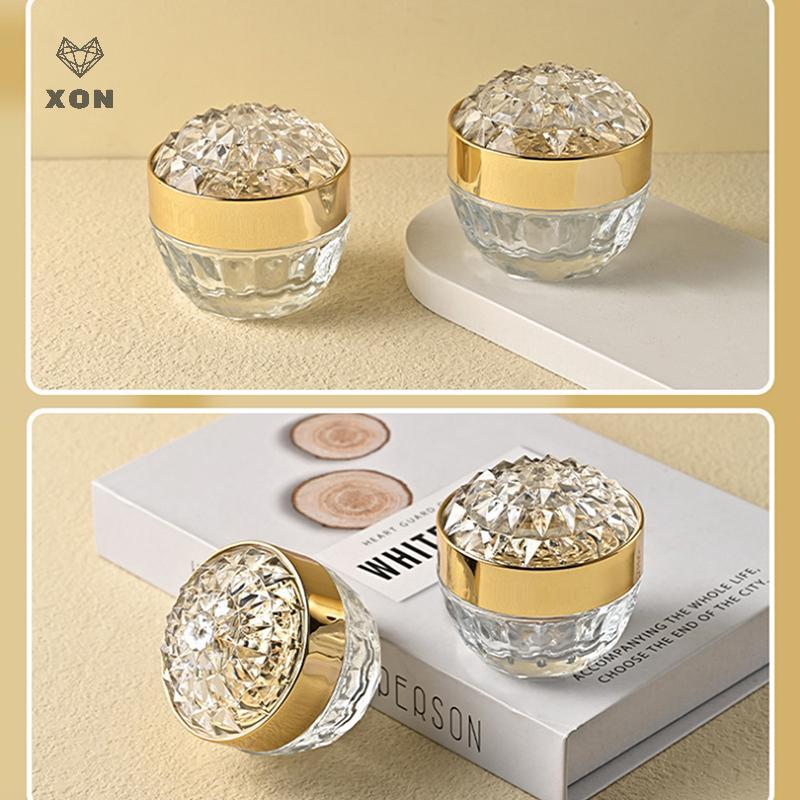 [XON] 1 chiếc Lọ kem mặt thủy tinh 50g sang trọng có nắp Hộp đựng mỹ phẩm Acrylic cho lọ kem dưỡng da Chai dưỡng da du lịch [Mina]