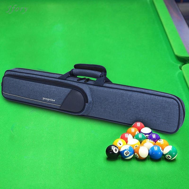 Jfory Bida Cue Case Vải Oxford Đệm Bi-a Dính Túi Di Động Bể Bơi Cue Bao Bida Phụ Kiện Cho Snooker Và Bida