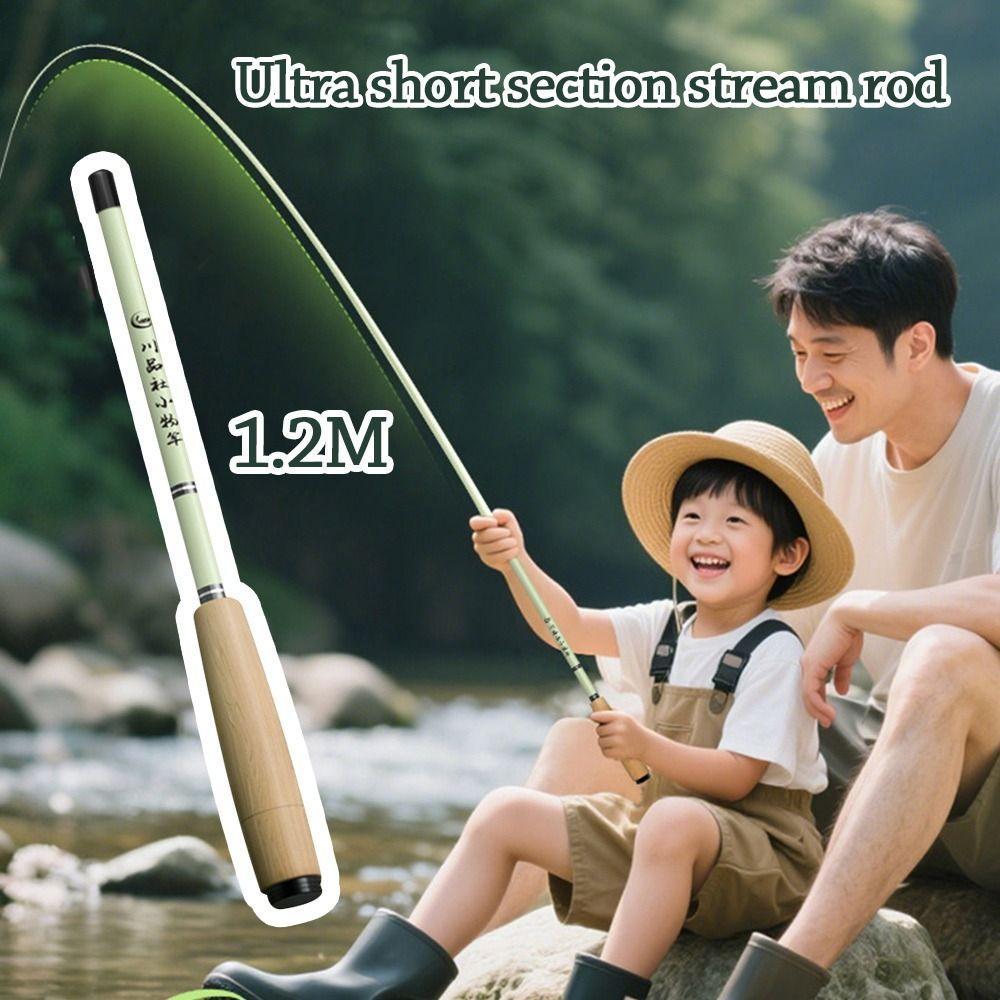 CẦN CÂU MINI CARBON CỨNG Cần Câu Siêu Ngắn Bỏ Túi 30cm 1.2M 1.5M 1.8M 2.1M Siêu Nhẹ Di Động Sợi Carbon Kính Thiên Văn
