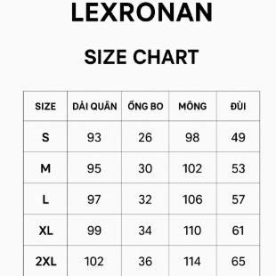 Quần Jogger Trơn Nam LEXRONAN  – Jogger Nỉ 2 Da Tag Trước Cao Su, Form Fit, Co Giãn, Mặc Ấm, Dễ Phối Đồ #JG02