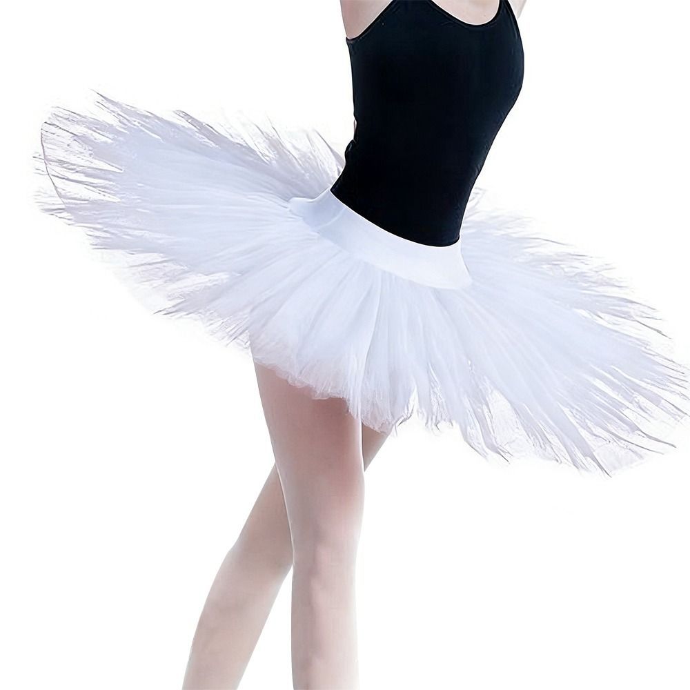 Đầm Ballet TPKSF98, Hiện Đại Với Quần Lót Ballet Tutu, Đầm Dự Tiệc Trắng Thời Trang Đầm Công Chúa Chuyên Nghiệp Trẻ Em Bé Gái