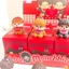 Hộp mù sáng tạo Monchhichi (12 cái / hộp) – Nhân vật Mini hình khỉ dễ thương đổ xô, Đồ chơi sưu tập bằng nhựa 4cm, Trang trí bàn làm việc Kawaii & Quà tặng cho cặp đôi / học sinh