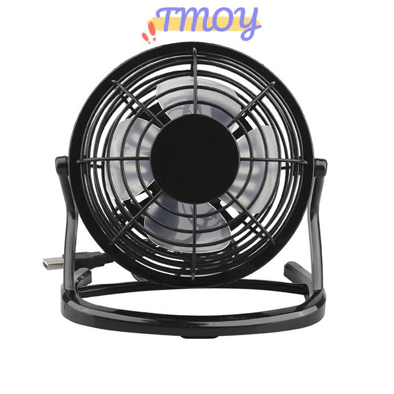 TMOY Xoay 4 Inch USB Để Bàn Mini Làm Mát Im Lặng Quạt Cho Văn Phòng Laptopputer Notebook PC Mùa Hè Máy Làm Mát Không Khí TMOY