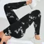 Quần Tập Yoga Cao Cấp Thể Thao Nâng Hông Nhanh Khô Quần Thể Dục Nữ Skinny Chạy Đào Tie-Dye