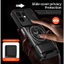 Armor Xoay Ống Kính Trượt Funda Cho Itel A100C 4G Ốp Lưng Vòng Từ Tính Cho Itel A100C 4G Ốp Lưng Điện Thoại Chân Đế Có Thể Gập Lại