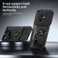 Giáp Trượt Ống Kính Funda Cho Honor X8D 4G Toàn Cầu Xoay Vòng Từ Tính Dành Cho Honor X8D 4G Ốp Lưng Chân Đế Có Thể Gập Lại Capa