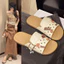 Dép Đế Bằng Nữ 2025 Mặc Ngoài Rỗng Phiên Bản Hàn Quốc Đế Mềm Flip-Flops Với Váy Cảm Thấy Dép