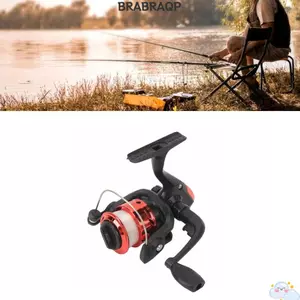 BRABRAA Spincasting Fishing Reel, Dây cuộn sẵn 5.2: 1 Tỷ lệ bánh răng Máy câu quay, Tay cầm có thể hoán đổi bên trái / bên phải bền bỉ Máy câu cá mặt kín Câu cá nước ngọt