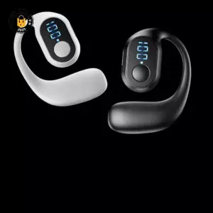 {TB & Túi} 180° Xoay HiFi Stereo Chống Nước Không Dây Dẫn Truyền Không Dây Tai Nghe Đơn Mang Tai Nghe Giảm Tiếng Ồn Tai Nghe Có MIC.