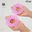 < Honeyba > 1 Cặp Dây Giặt Cổ Tay Silicon S / M / L Dây Đeo Tay Mềm Để Rửa Mặt Rửa Nước Ngăn Ngừa Độ Ướt Dây Đeo Tay Đẹp