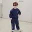 Bộ quần áo THỂ THAO PHỐI SỌC HEY BOY cho bé trai, Bộ quần áo thu đông dài tay cho bé