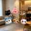 PS1 BABYMONSTER CHOOM RUKA Pharita Asa Plushie Túi búp bê Cotton sang trọng dễ thương Charm SP1