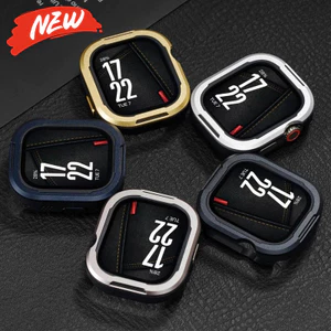 Ốp lưng hợp kim + TPU tương thích cho Apple Watch Series 11 / 10 42mm 46mm Ultra3 / 2 49mm 9 8 7 6 5 4 41 45mm 44 40mm