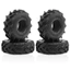 4 62 * 21mm Siêu Mềm Dính 1.0 Bánh Xe Lốp Bùn Cho TRX4M 1 / 18 1 / 24 RC Bánh Xích Trục SCX24 FMS FCX24 RC Xe Nâng Cấp Một Phần