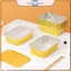 Hộp cơm trưa bằng lá nhôm POWER Gold Kín dùng một lần Takeaway Paaging Hộp giấy thiếc chống thương mại có nắp.