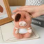 GUSTAVA Pig Thú Nhồi Bông Móc Khóa Sang Trọng, Họa Tiết Lợn Hỗ Trợ Cảm Xúc Đồ Chơi Sang Trọng, Mềm Mại Dễ Thương Thú Nhồi Bông Sang Trọng Móc Khóa