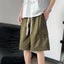 Quần short bảo hộ lao động màu trơn mới mùa hè dành cho nam, quần short thông thường đa năng để mặc ngoài trời