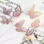 JCSYFAC 10 Cái / bộ Bướm Bánh Toppers Tiệc Cưới Làm Bánh Tiếp Liệu Bánh Sinh Nhật Mới