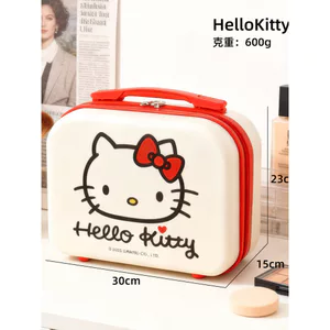 🔥Đa Năng Thời Trang Vali Du Lịch​ Sanrio Chính Hãng Hello Kitty Hộp Đựng Mỹ Phẩm Dung Tích Lớn Hộp Bảo Quản Di Động Hoạt Hình Dễ Thương Vali Bảo Quản Di Động