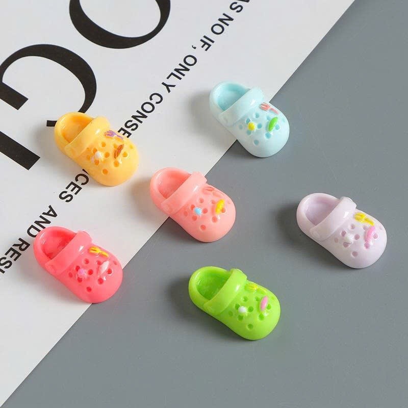 Set Charm Hình Dép sục Crocs Mini Pastel 🌈 Charm Dép Tí Hon Màu Kẹo Ngọt Siêu Cute Gắn Dép Style Hàn Quốc ✨