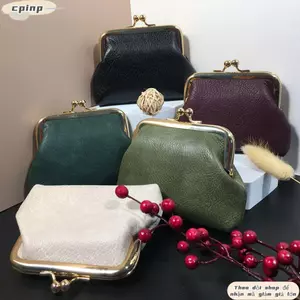 CPINCP Canvas Coin Ví PU Thu Đông Ví Ví & Giá Đỡ